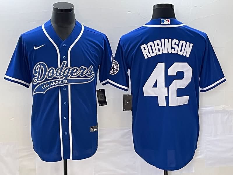 Los Angeles Dodgers Blue MLB Jersey 05