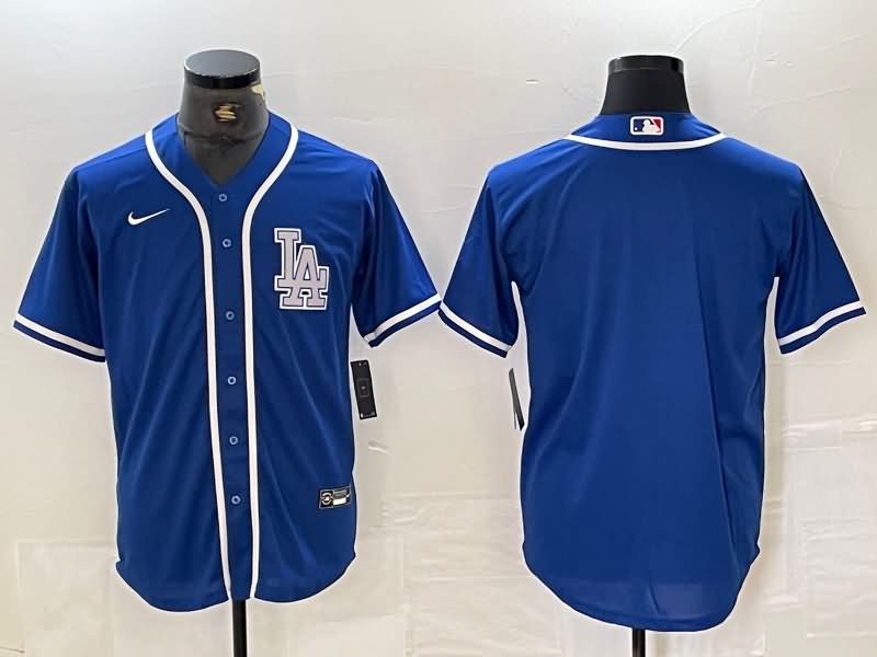 Los Angeles Dodgers Blue MLB Jersey 07