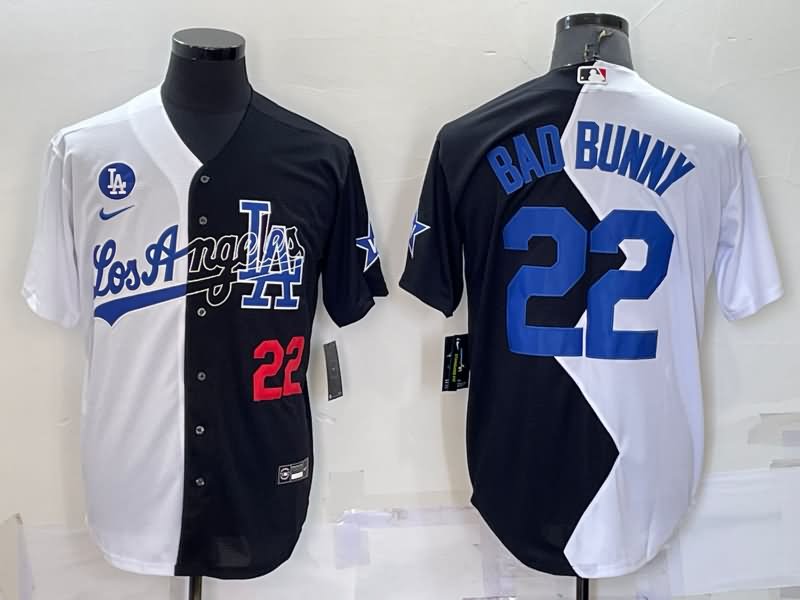 Los Angeles Dodgers White Black MLB Jersey