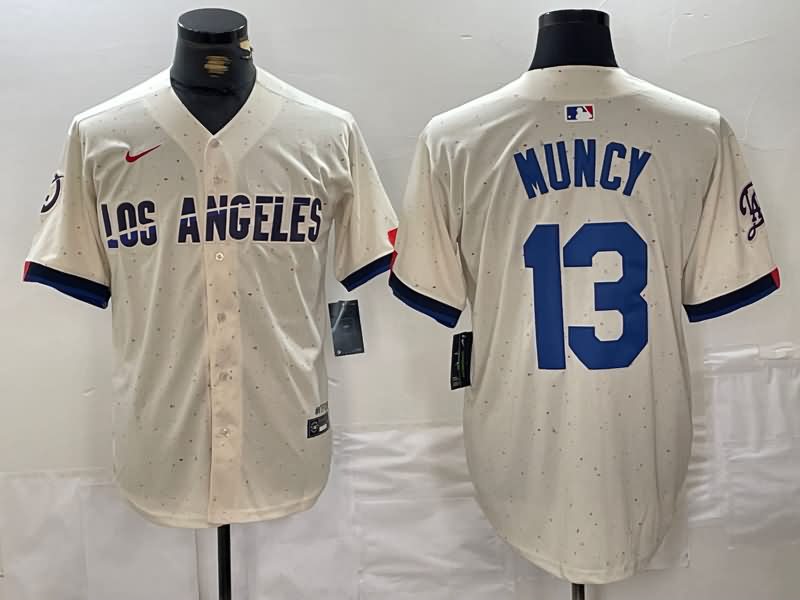 Los Angeles Dodgers Cream MLB Jersey