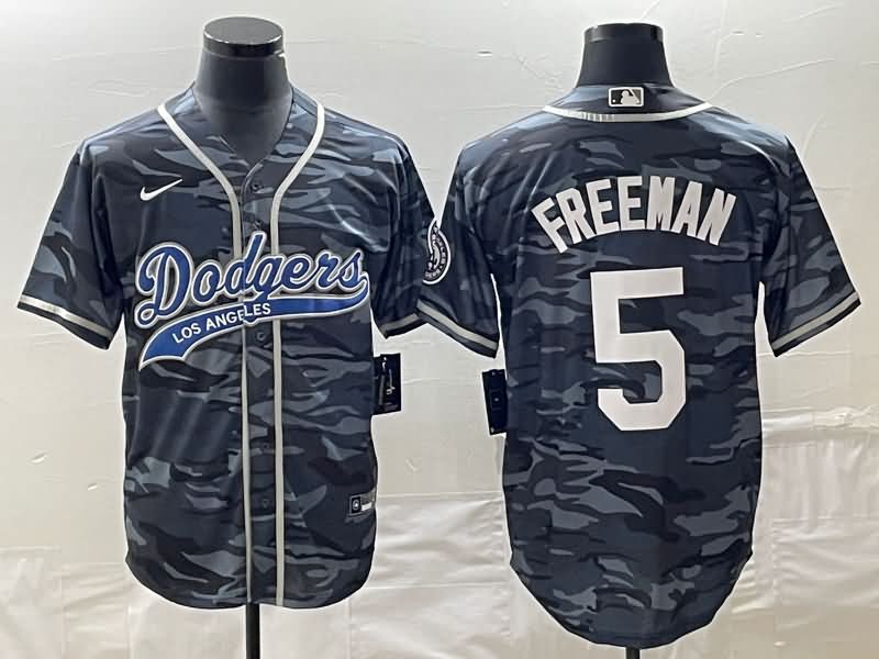 Los Angeles Dodgers Camouflage MLB Jersey