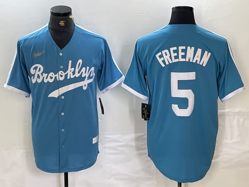 Los Angeles Dodgers Light Blue Cooperstown Collection MLB Jersey