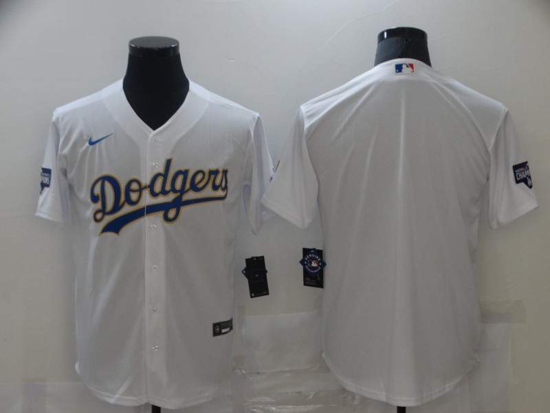 Los Angeles Dodgers White Champion MLB Jersey