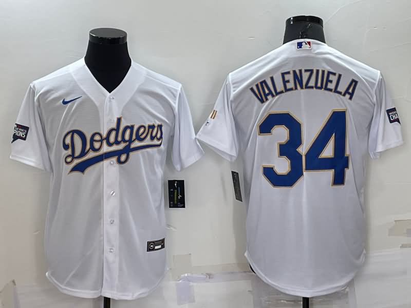 Los Angeles Dodgers White Champion MLB Jersey