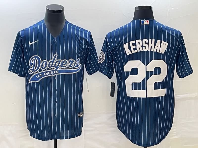 Los Angeles Dodgers Dark Blue MLB Jersey