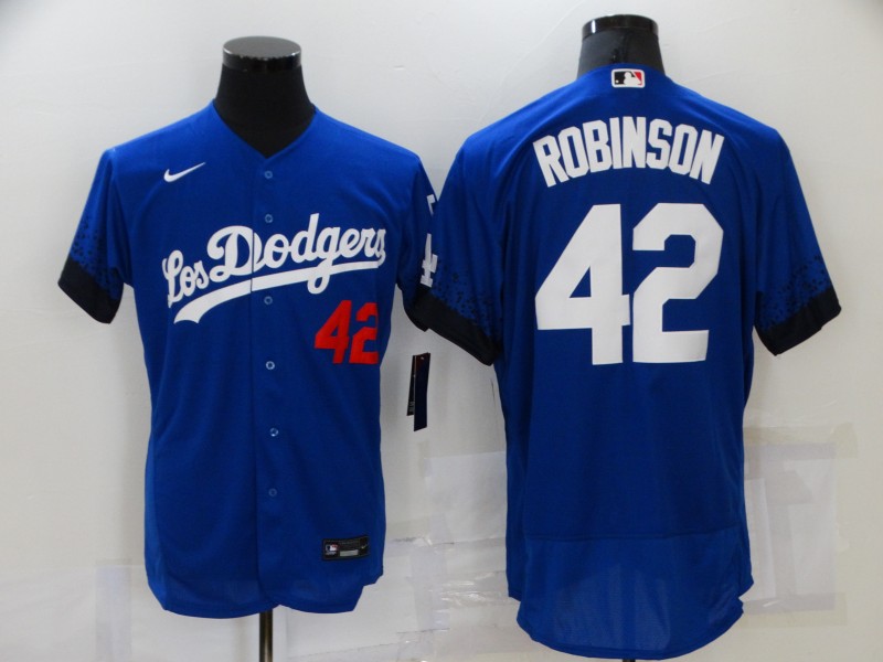 Los Angeles Dodgers Blue Elite MLB Jersey