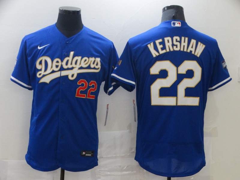 Los Angeles Dodgers Blue Champion Elite MLB Jersey