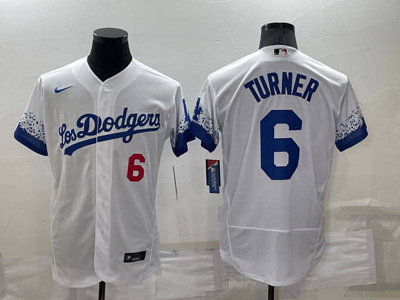 Los Angeles Dodgers White Elite MLB Jersey