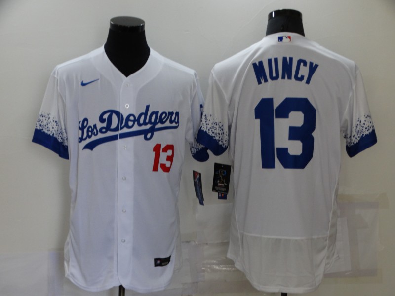 Los Angeles Dodgers White Elite MLB Jersey