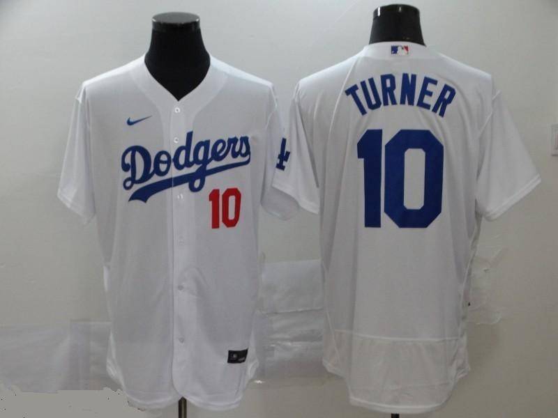 Los Angeles Dodgers White Elite MLB Jersey 02