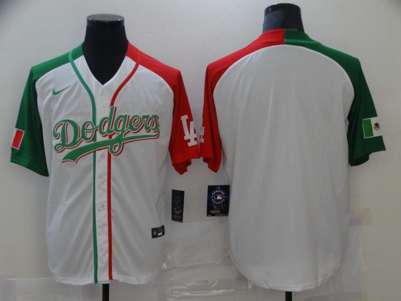 Los Angeles Dodgers White Mexican Heritage Culture Night MLB Jersey