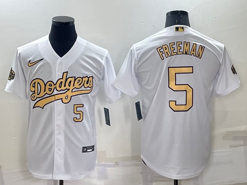 Los Angeles Dodgers White ALL STAR MLB Jersey