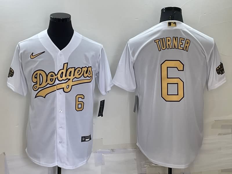 Los Angeles Dodgers White ALL STAR MLB Jersey