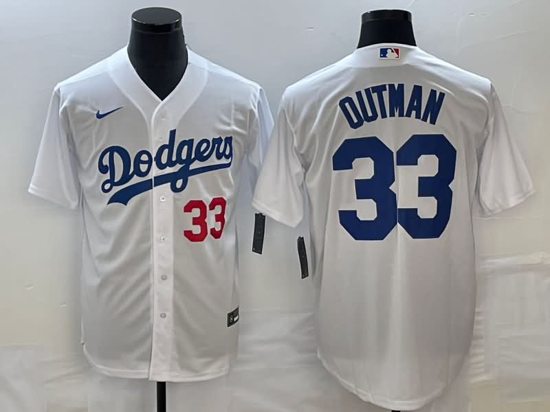 Los Angeles Dodgers White MLB Jersey