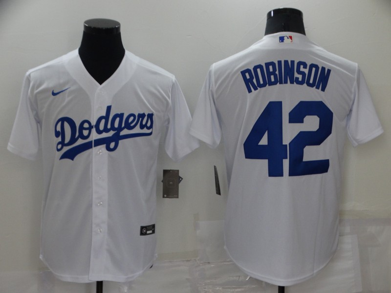 Los Angeles Dodgers White MLB Jersey