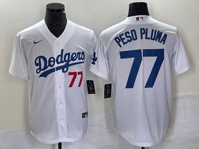 Los Angeles Dodgers White MLB Jersey