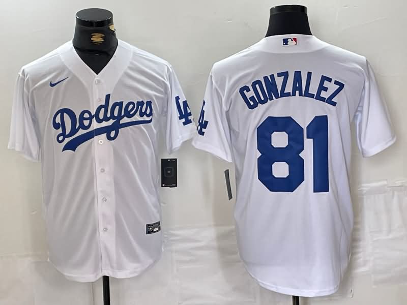 Los Angeles Dodgers White MLB Jersey