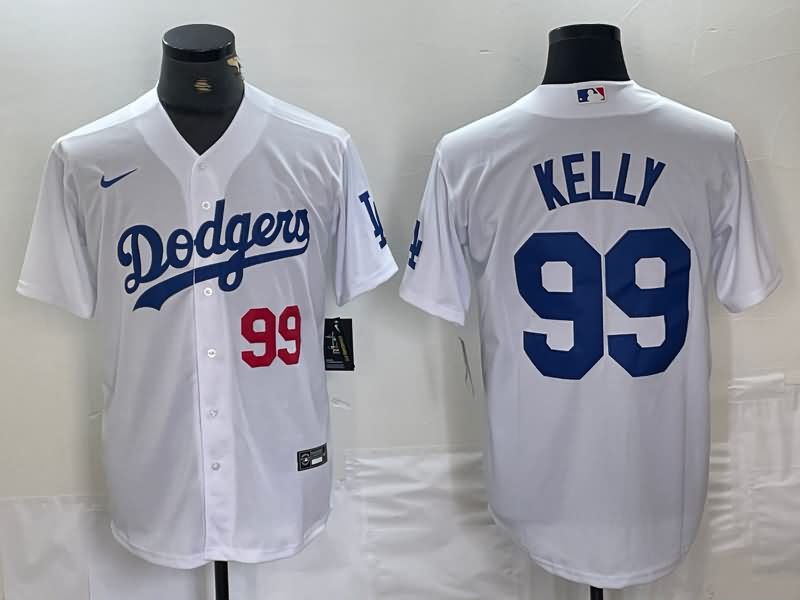 Los Angeles Dodgers White MLB Jersey