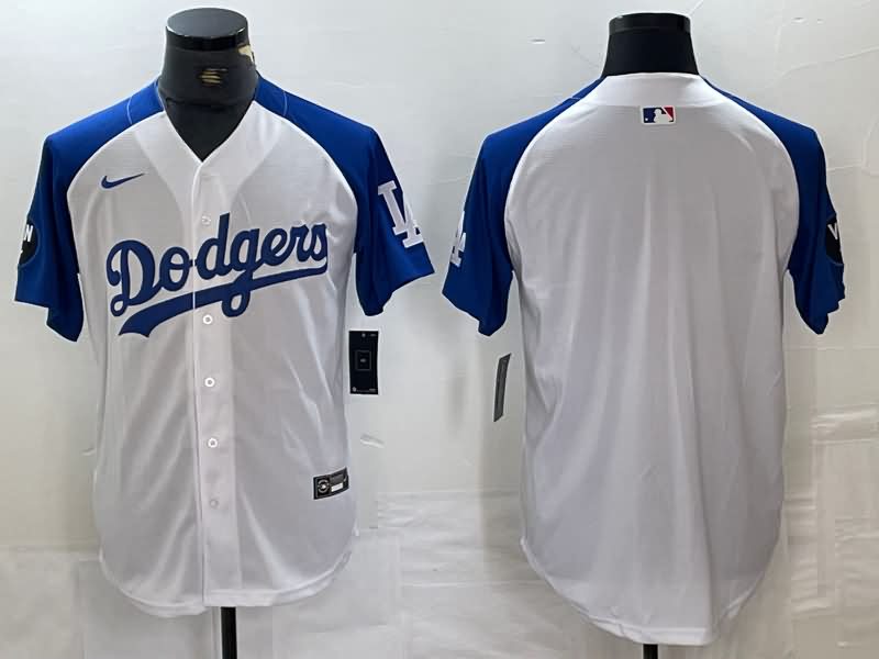 Los Angeles Dodgers White MLB Jersey 08