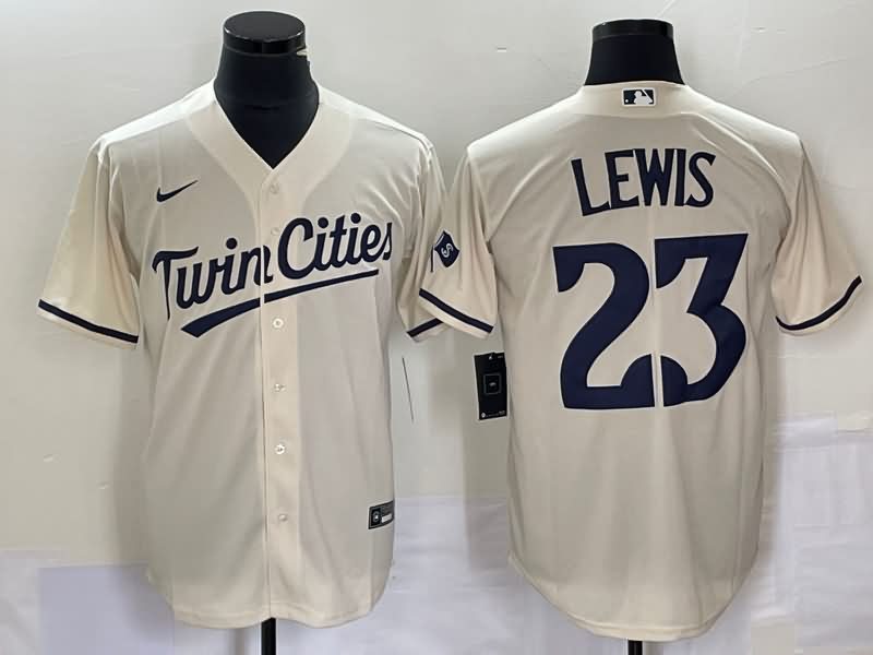 Minnesota Twins Cream MLB Jersey