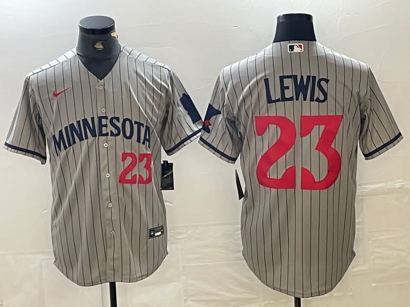 Minnesota Twins Grey MLB Jersey