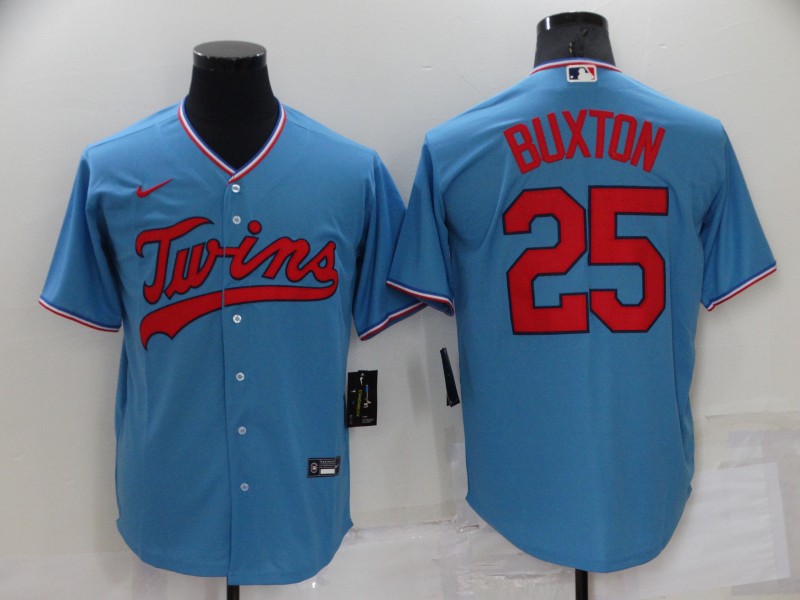 Minnesota Twins Light Blue MLB Jersey