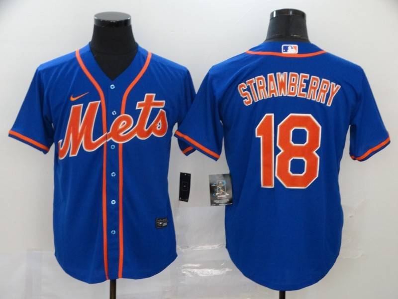 New York Mets Blue MLB Jersey