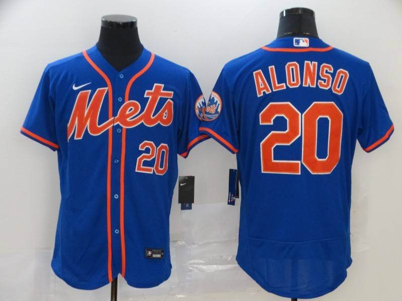 New York Mets Blue Elite MLB Jersey