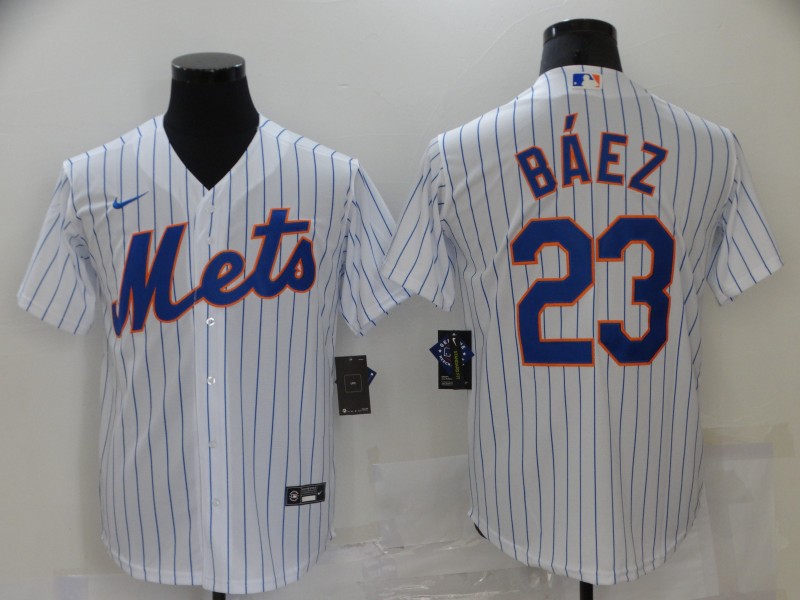 New York Mets White MLB Jersey