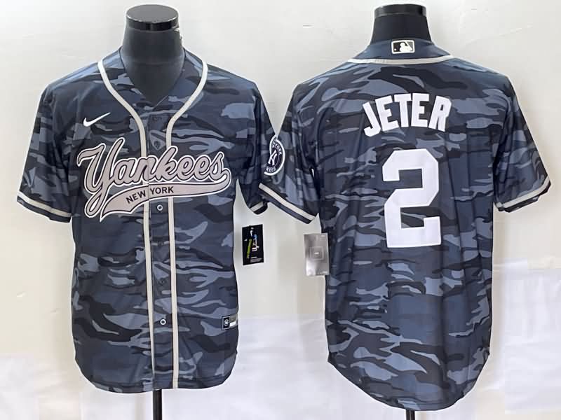 New York Yankees Camouflage MLB Jersey