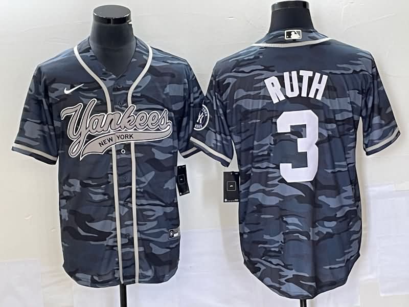 New York Yankees Camouflage MLB Jersey