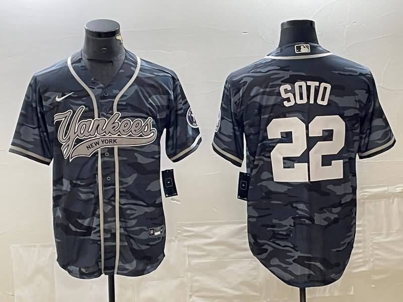 New York Yankees Camouflage MLB Jersey