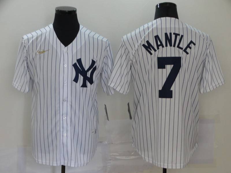 New York Yankees White Cooperstown Collection MLB Jersey