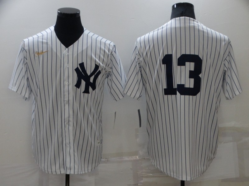 New York Yankees White Cooperstown Collection MLB Jersey