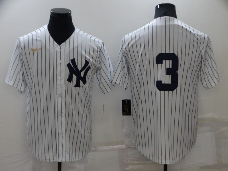 New York Yankees White Cooperstown Collection MLB Jersey