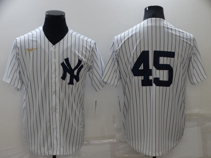 New York Yankees White Cooperstown Collection MLB Jersey