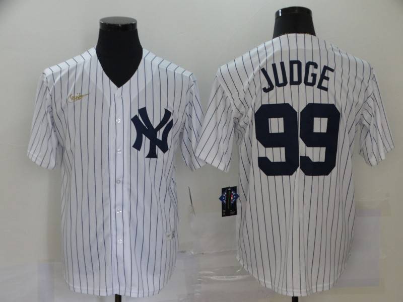 New York Yankees White Cooperstown Collection MLB Jersey