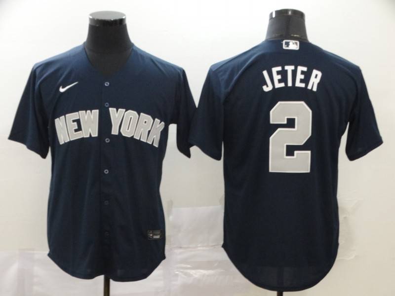 New York Yankees Dark Blue MLB Jersey