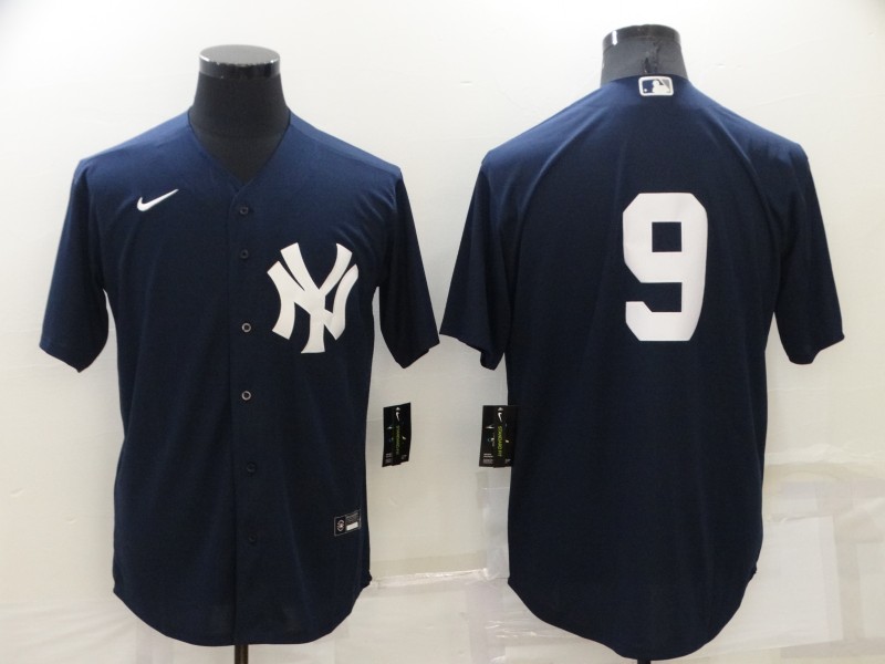 New York Yankees Dark Blue MLB Jersey 02