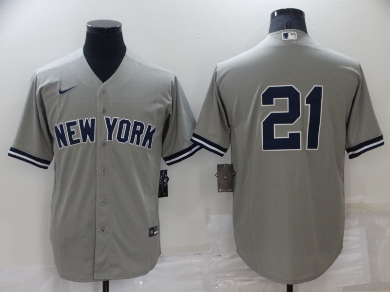 New York Yankees Grey MLB Jersey