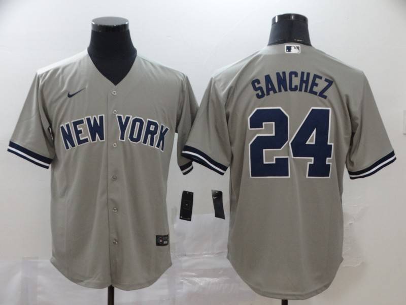 New York Yankees Grey MLB Jersey