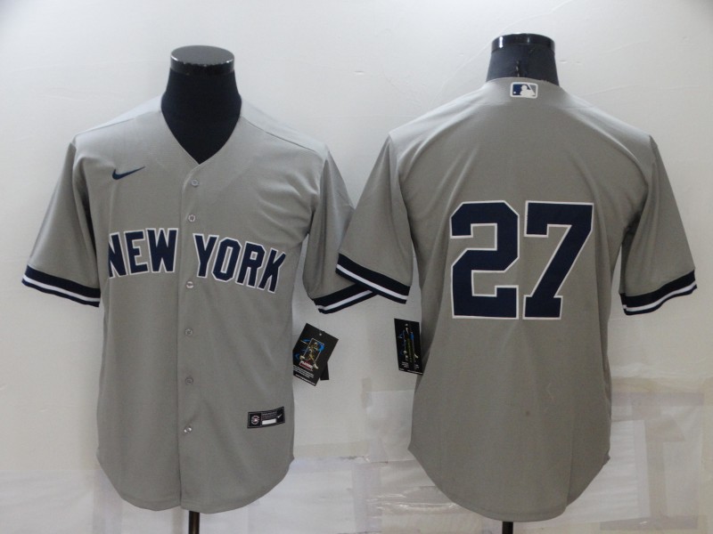 New York Yankees Grey MLB Jersey