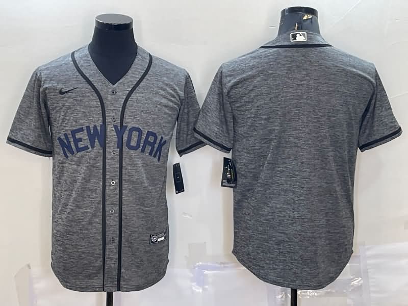 New York Yankees Grey MLB Jersey 03