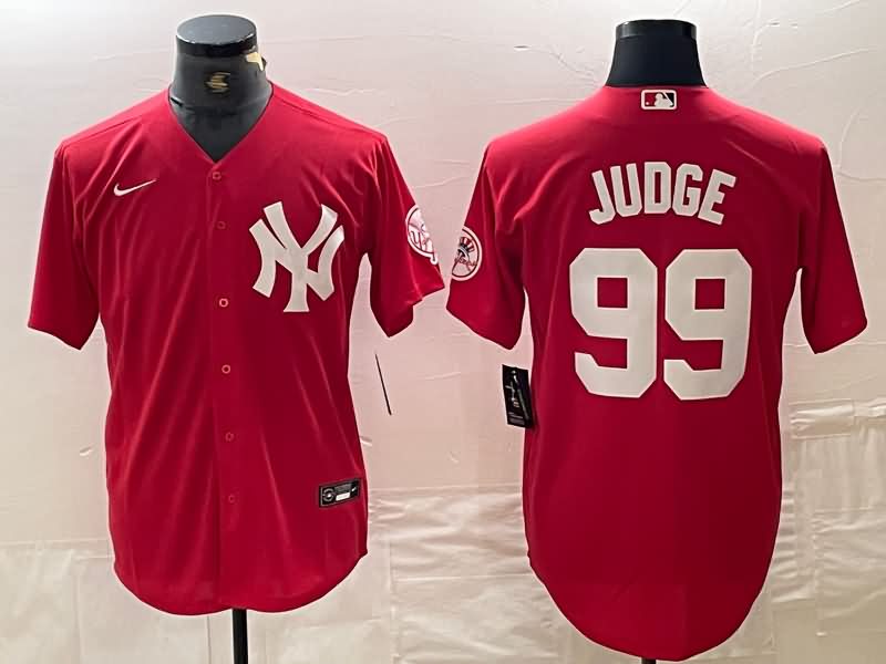 New York Yankees Red MLB Jersey