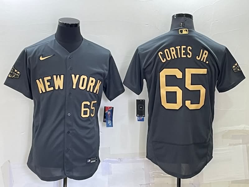 New York Yankees Black ALL STAR Elite MLB Jersey