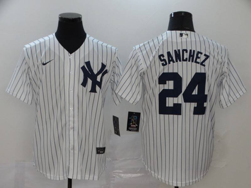 New York Yankees White MLB Jersey