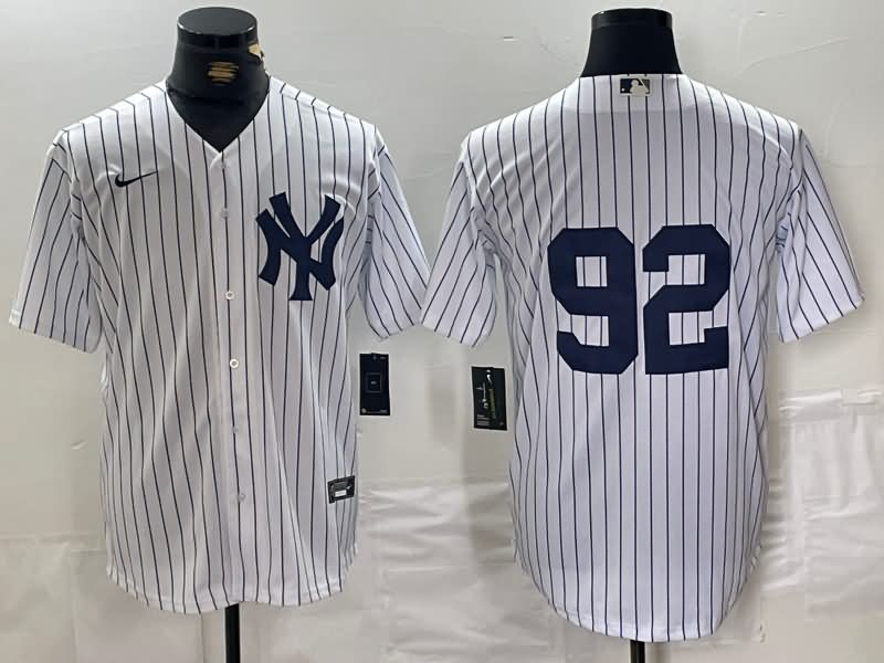 New York Yankees White MLB Jersey