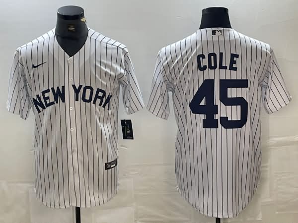 New York Yankees White MLB Jersey 05