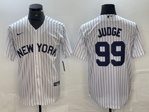 New York Yankees White MLB Jersey 05