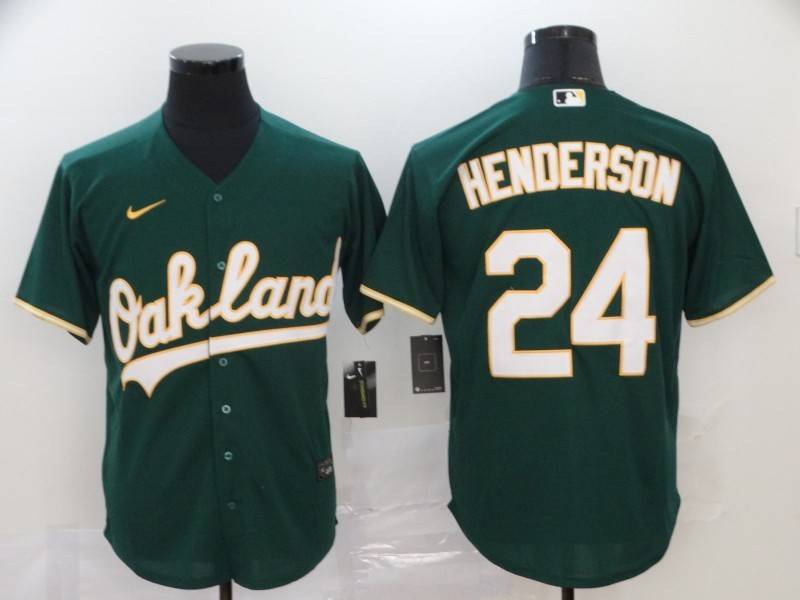 Oakland Athletics Green MLB Jersey